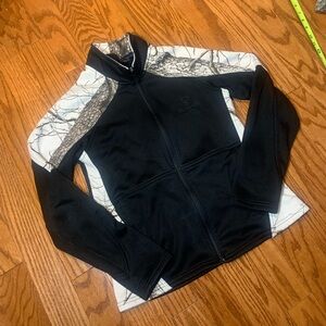 Women's Black and White Utility Jacket